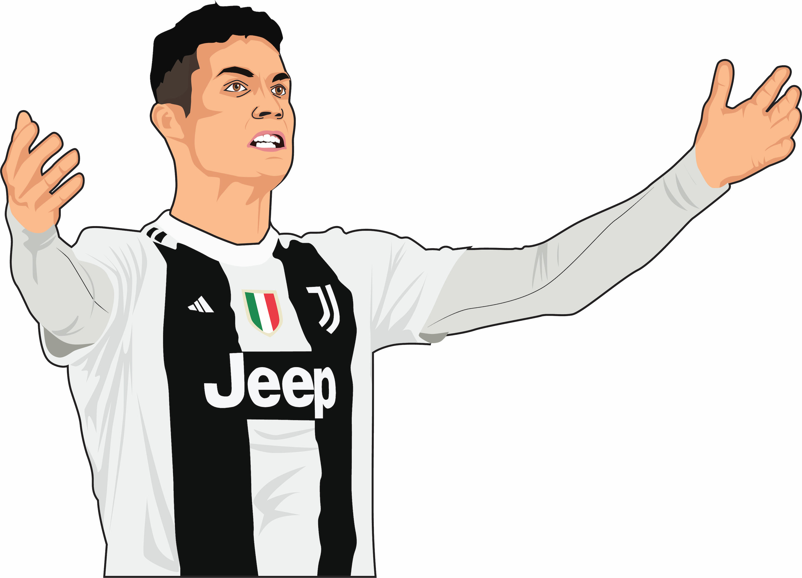 Christiano Ronaldo Cartoon