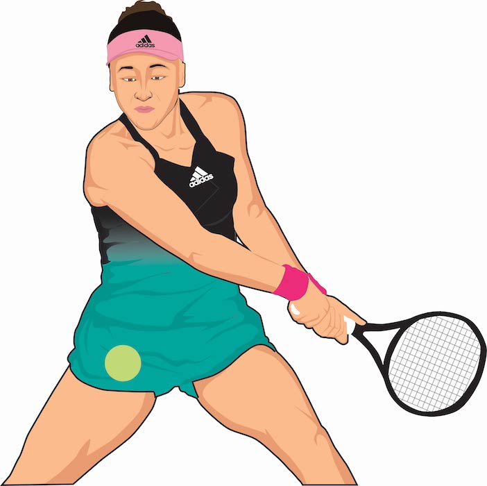 Naomi Osaka Adidas Cartoon