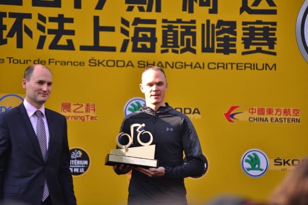 British road racing cyclist Chris Froome