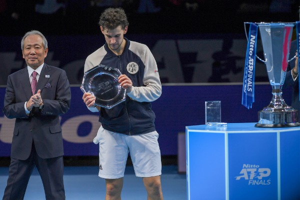 Tennis Internationals Nitto ATP Final Dominic Thiem and Stefanos Tsitsipas the final vittoria